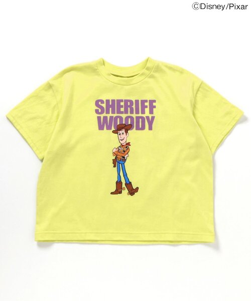 Disney（ディズニー）の「【ディズニー】トイ・ストーリー/Tシャツ（Tシャツ/カットソー・キッズ・アイボリー/チャコール/ラベンダー/イエロー/ブルー/グリーン・80/90/100/110/120/130/140）」の16枚目の写真