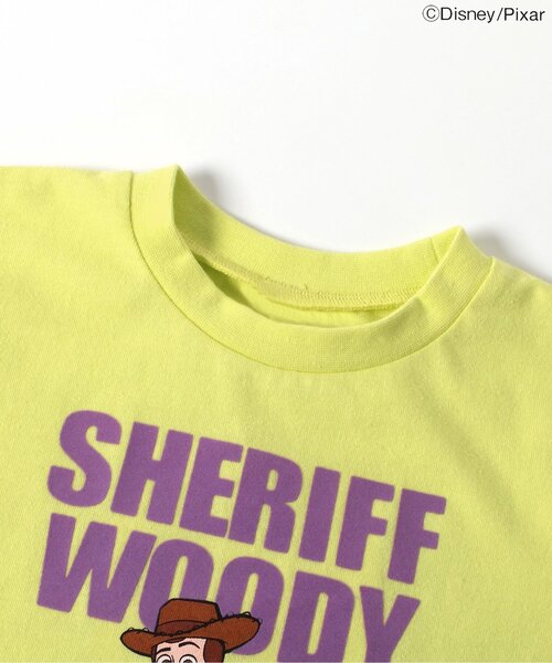 Disney（ディズニー）の「【ディズニー】トイ・ストーリー/Tシャツ（Tシャツ/カットソー・キッズ・アイボリー/チャコール/ラベンダー/イエロー/ブルー/グリーン・80/90/100/110/120/130/140）」の18枚目の写真