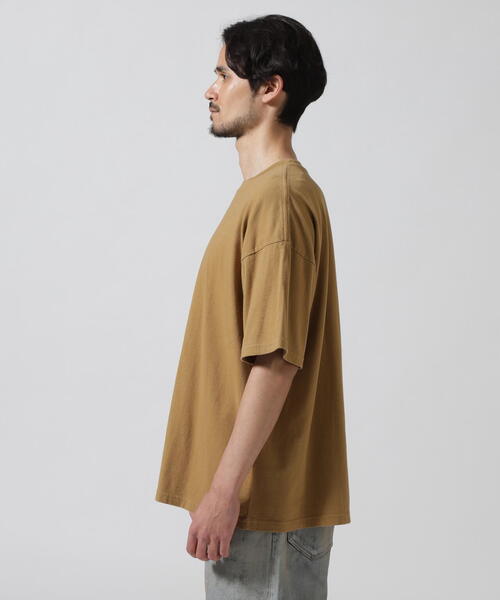 REMI RELIEF（レミレリーフ）の「REMI RELIEF(レミレリーフ) 別注20/-天竺BIGサイズTシャツ(NECO)（Tシャツ/カットソー・メンズ・ブラック/カーキ・L/XL/M）」の12枚目の写真