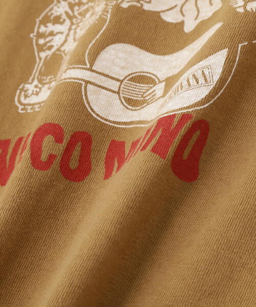 REMI RELIEF（レミレリーフ）の「REMI RELIEF(レミレリーフ) 別注20/-天竺BIGサイズTシャツ(NECO)（Tシャツ/カットソー・メンズ・ブラック/カーキ・L/XL/M）」の19枚目の写真