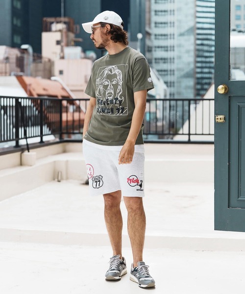 seventy seven(セブンティセブン)の「mt9666-middle onz S-S t-shirts (77LADY) Tシャツ(Tシャツ/カットソー・メンズ・ホワイト/カーキ/ブラック・S/M/L/XL)」の12枚目の写真