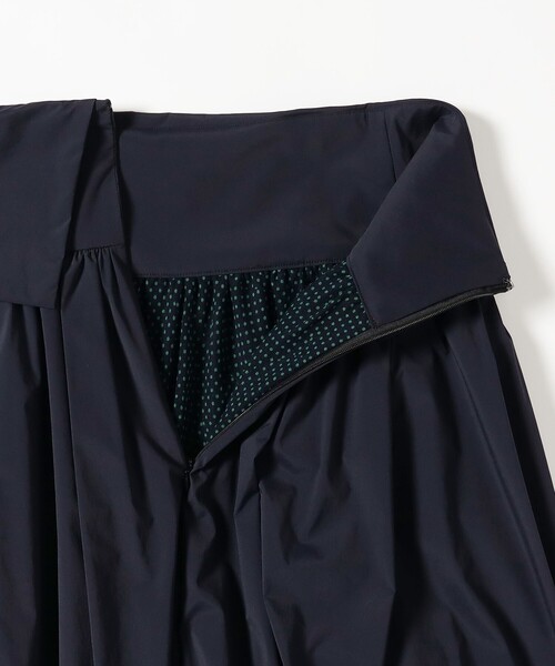 EFFE BEAMS スカート　スカート EFFE BEAMS（エッフェ ビームス）サテン サイドポケット フレア