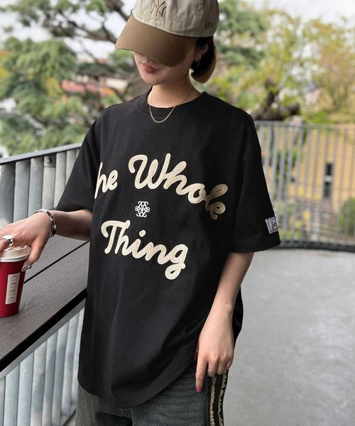 Java(ジャバ)の「《JaVaジャバコラボ》“トレンドを纏う”コード刺繍ロゴ半袖Tシャツ(オーバーサイズ)(Tシャツ/カットソー・レディース・ブラック/ホワイト/オートミール・LARGE/MEDIUM/SMALL/X-LARGE)」の11枚目の写真