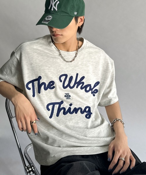 Java(ジャバ)の「《JaVaジャバコラボ》“トレンドを纏う”コード刺繍ロゴ半袖Tシャツ(オーバーサイズ)(Tシャツ/カットソー・レディース・ブラック/ホワイト/オートミール・LARGE/MEDIUM/SMALL/X-LARGE)」の15枚目の写真