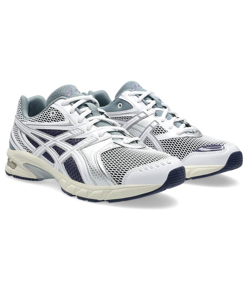 ASICS(アシックス)の「ASICS GEL-DS TRAINER 14(アシックス ゲル-DS トレーナー)(スニーカー・メンズ・シルバー系/イエロー系・27.5cm/28cm/28.5cm/29cm/26cm/26.5cm/27cm/23cm/23.5cm/24cm/24.5cm/25cm/25.5cm)」の2枚目の写真