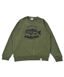 NOTHINKER（ノーシンカー）の「FISHING LIFE CIRCLE Crewneck Sweat（スウェット）」