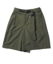 キュロット カーキ IEDIT[イディット] Viva！ 美映え！ たっぷりシルエットのきれい