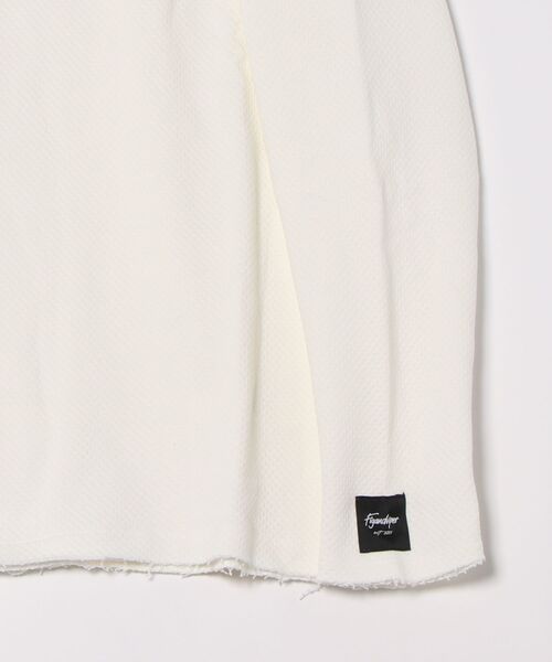 FIG&VIPER（フィグアンドバイパー）の「ヘンリーLOGOワッフルロンT（Tシャツ/カットソー・レディース・ホワイト/カーキ/ブラック・FREE）」の17枚目の写真