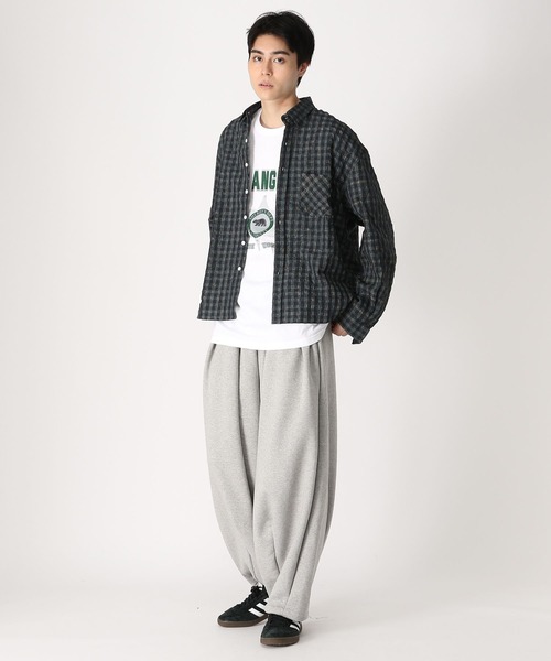 3.3 Field Trip （3.3フィールドトリップ）の「3.3 Field Trip／バルーンスウェットパンツ（その他パンツ・メンズ・ブラック/グレー・FREE）」の4枚目の写真