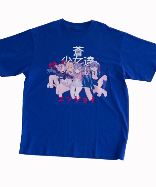 NEW JAPONICA(ニュージャポニカ)の「matsumot 半袖Tシャツ(Tシャツ/カットソー・メンズ・グリーン/ブルー/ホワイト/ブラック/レッド・X-LARGE/LARGE)」の4枚目の写真