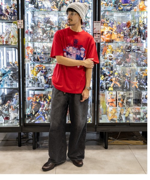 NEW JAPONICA(ニュージャポニカ)の「matsumot 半袖Tシャツ(Tシャツ/カットソー・メンズ・グリーン/ブルー/ホワイト/ブラック/レッド・X-LARGE/LARGE)」の8枚目の写真