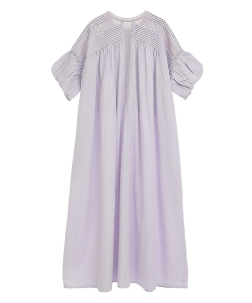 CRAFT STANDARD BOUTIQUE（クラフトスタンダードブティック）の「クロッシェレースピンタックワンピース（ワンピース・レディース・パープル/ホワイト・FREE）」の15枚目の写真