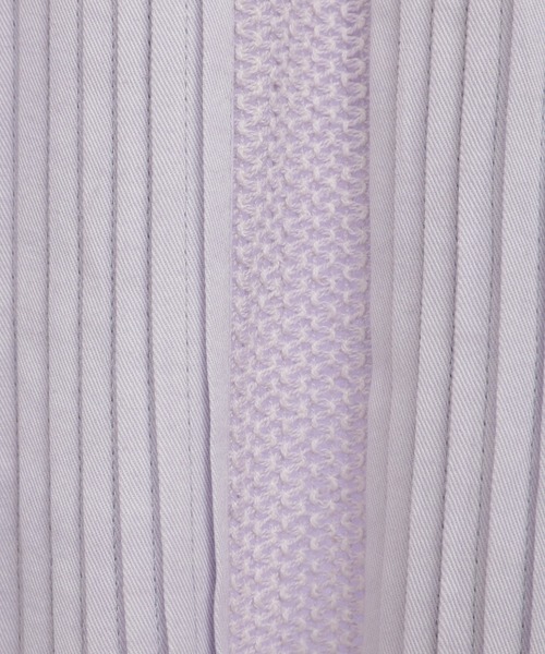 CRAFT STANDARD BOUTIQUE（クラフトスタンダードブティック）の「クロッシェレースピンタックワンピース（ワンピース・レディース・パープル/ホワイト・FREE）」の3枚目の写真
