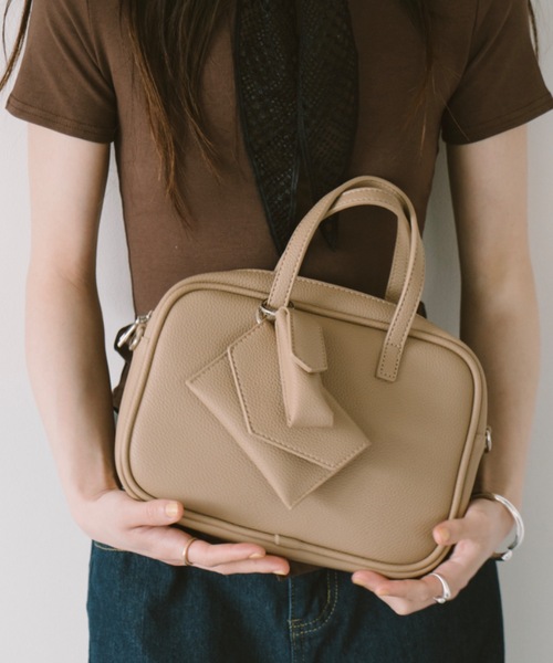 DRWCYS(ドロシーズ)の「マルチウェイケース付きバック(ショルダーバッグ・レディース・キャメル/ベージュ・FREE)」の12枚目の写真