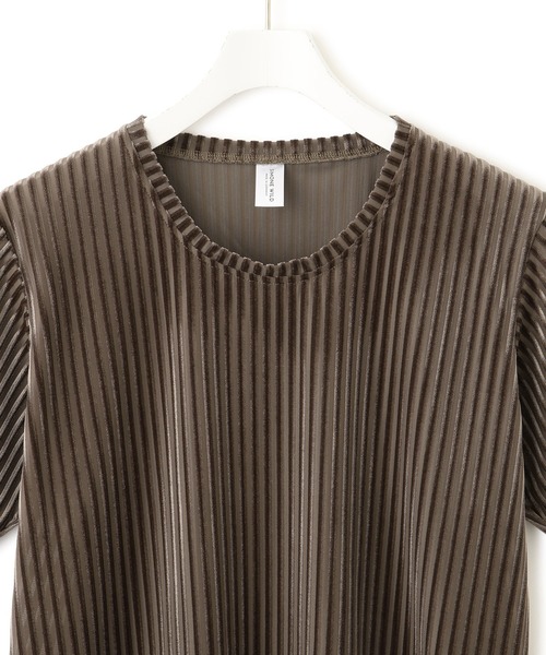 セール】【SIMONE WILD（シモーネ ワイルド）】RIB VELVET TEE