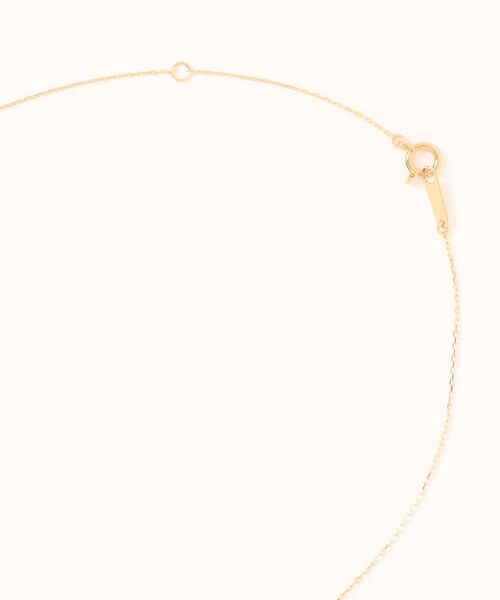 ESTELLE（エステール）の「K18 イエローゴールド ダイヤモンド しずく ネックレス ESTELLE/エステール WEB限定（ネックレス・レディース・イエローゴールド・40cm）」の3枚目の写真