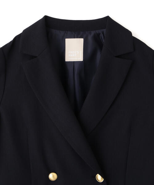 FREE'S MART（フリーズマート）の「金ボタンダブルブレストジャケット[裏地：半裏仕様]（テーラードジャケット・レディース・ネイビー・MEDIUM/SMALL）」の16枚目の写真