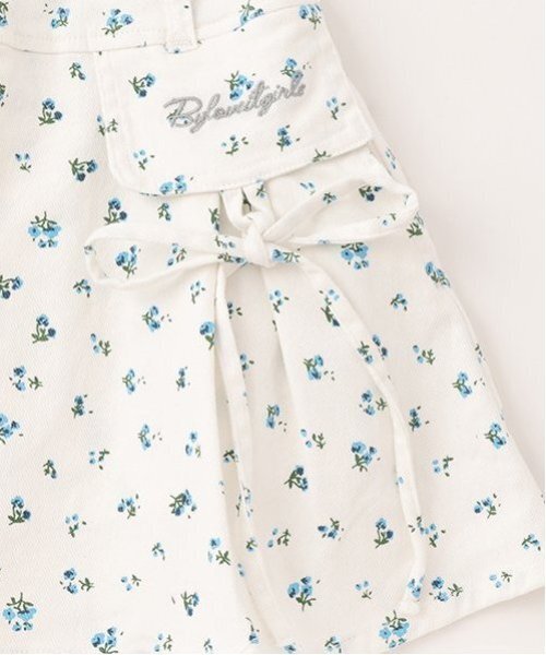 by LOVEiT（バイラビット）の「【ニコ☆プチ掲載】ポケットリボンスカート（スカート・キッズ・ブラック/オフホワイト/ブルー・150cm/160cm/130cm/140cm/120cm）」の14枚目の写真