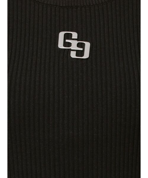 GYDA（ジェイダ）の「GGプレートハーフスリーブニットワンピース（ワンピース・レディース・オフホワイト/シルバー/ブラック/その他1・FREE）」の16枚目の写真