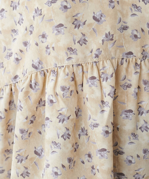 DISCOAT(ディスコート)の「花柄Vネックキャミ(キャミソール・レディース・ブラック/ベージュ・FREE)」の18枚目の写真