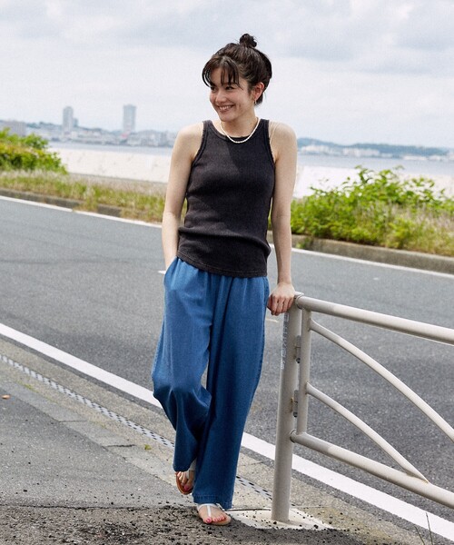 PAION&DRUG ダメージ加工 タンクトップ PAION&DRUG ダメージ加工