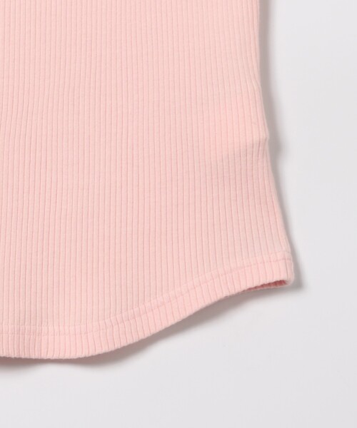 FREAK'S STORE(フリークスストア)の「ダメージ加工 タンクトップ(タンクトップ・レディース・オリーブ/ブラック/ピンク・フリ-)」の6枚目の写真
