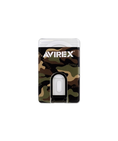 AVIREX(アヴィレックス)の「アヴィレックス MagSafe 対応 カードケース マグセーフケース(スマホグッズ・メンズ・グリーン系カモフラージュ/ブラック/ベージュ・ONE SIZE)」の17枚目の写真