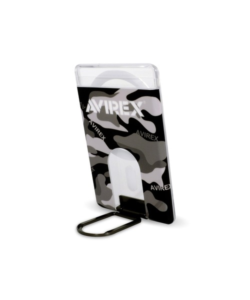 AVIREX(アヴィレックス)の「アヴィレックス MagSafe 対応 カードケース マグセーフケース(スマホグッズ・メンズ・グリーン系カモフラージュ/ブラック/ベージュ・ONE SIZE)」の19枚目の写真