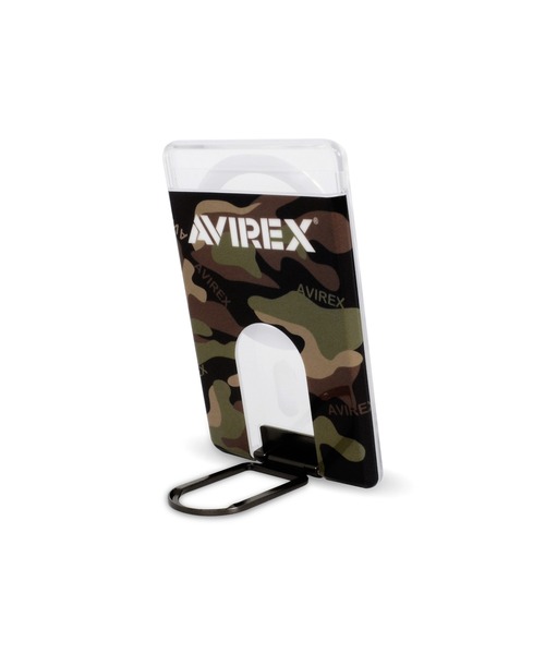 AVIREX(アヴィレックス)の「アヴィレックス MagSafe 対応 カードケース マグセーフケース(スマホグッズ・メンズ・グリーン系カモフラージュ/ブラック/ベージュ・ONE SIZE)」の20枚目の写真