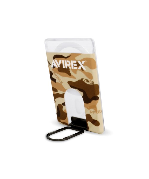 AVIREX(アヴィレックス)の「アヴィレックス MagSafe 対応 カードケース マグセーフケース(スマホグッズ・メンズ・グリーン系カモフラージュ/ブラック/ベージュ・ONE SIZE)」の21枚目の写真