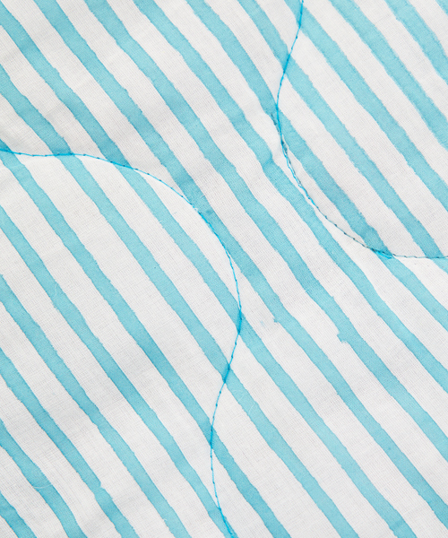 collex（コレックス）の「ブロックプリント キルトブランケット 140×200（ブランケット・レディース・ブルー/ピンク/イエロー/ブルー系その他・フリー）」の15枚目の写真