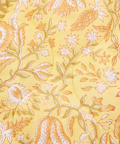 collex（コレックス）の「ブロックプリント キルトブランケット 140×200（ブランケット・レディース・ブルー/ピンク/イエロー/ブルー系その他・フリー）」の18枚目の写真