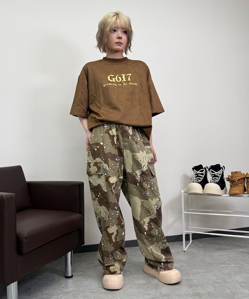 ATMARK（アットマーク）の「《ワンサイズ/　UNISEX　》デザート柄　カーゴパンツ（その他パンツ・メンズ・カーキ・MEDIUM）」の6枚目の写真
