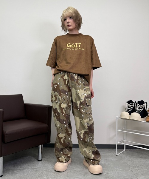 ATMARK（アットマーク）の「《ワンサイズ/　UNISEX　》デザート柄　カーゴパンツ（その他パンツ・メンズ・カーキ・MEDIUM）」の5枚目の写真