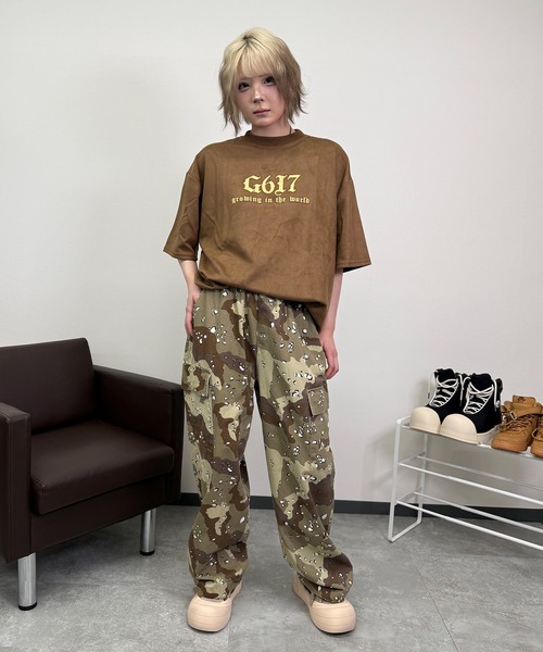 ATMARK（アットマーク）の「《ワンサイズ/　UNISEX　》デザート柄　カーゴパンツ（その他パンツ・メンズ・カーキ・MEDIUM）」の7枚目の写真