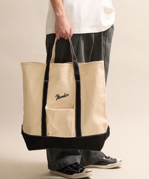 セール】CANVAS BIG TOTE BAG / コットン キャンバス ビッグ