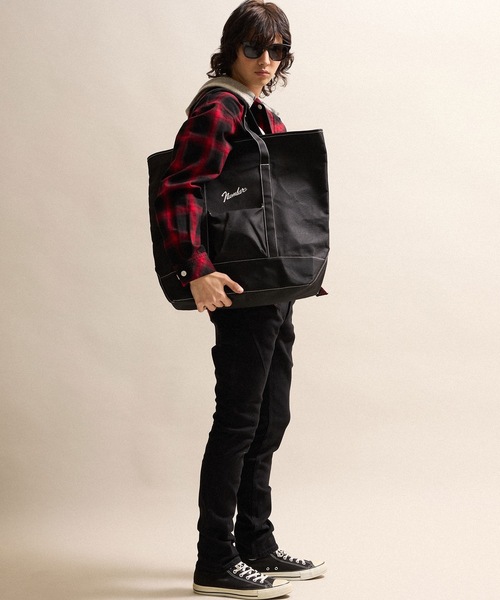 CANVAS BIG TOTE BAG / コットン キャンバス ビッグ トート