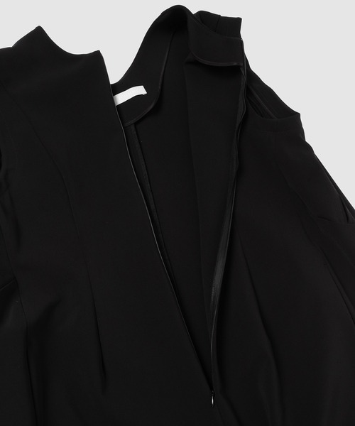 YOHEI OHNO（ヨウヘイオオノ）の「Mantle Jumpsuit (Black)（つなぎ/オールインワン・レディース・ブラック・36）」の11枚目の写真