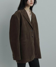 anuke(アンヌーク)のanuke Eco Suede Jacket エコスエードジャケット/62520102(テーラードジャケット)
