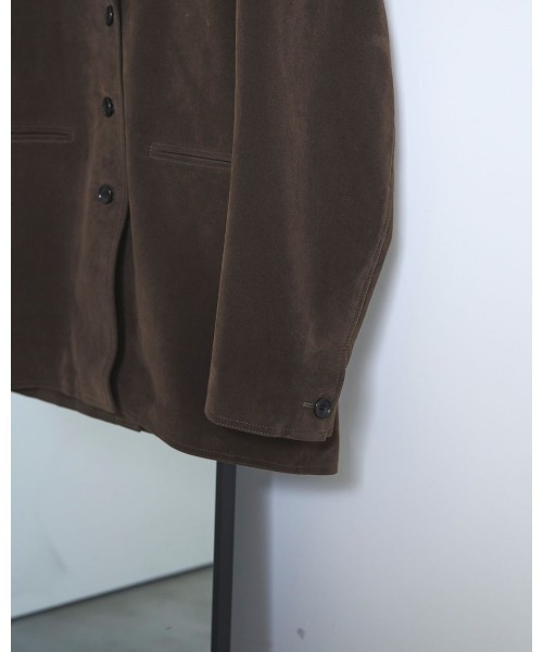 anuke Eco Suede Jacket エコスエードジャケット/62520102（テーラード