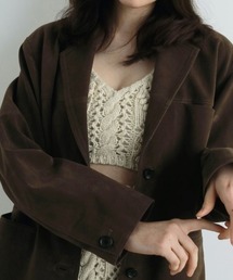 ànuke エコスエードジャケット anuke（アンヌーク）の「anuke Eco Suede Jacket エコスエード