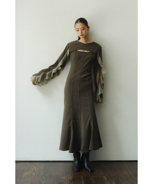 frill sleeves one piece（ワンピース）｜Knuth Marf