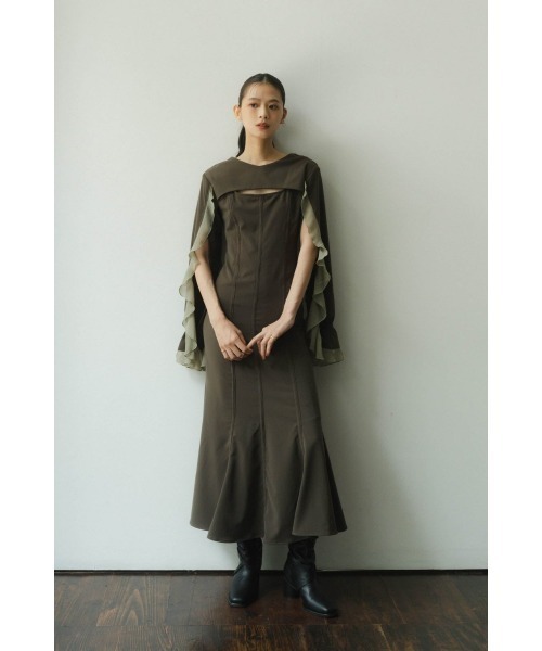 スーツ・フォーマル・ドレス Knuth Marf docking onepiece/apricot S 楽天市場】フォーマルドレス ワンピーススーツ レディース 七分
