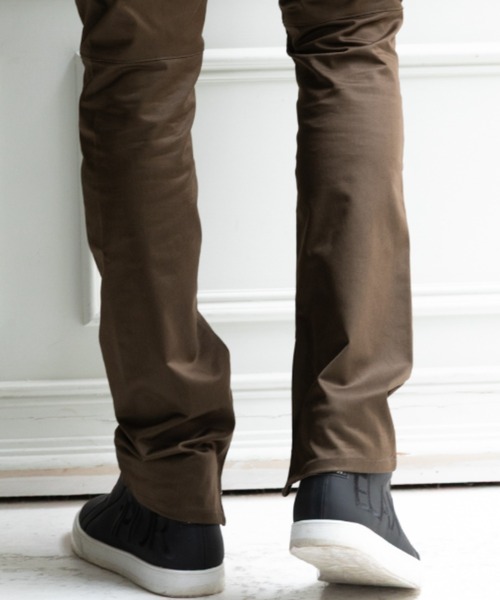 1piu1uguale3 RELAX（ウノピュウノウグァーレトレリラックス）の「【EC限定】1PIU1UGUALE3 RELAX/ウノピゥ ウノ ウグァーレ トレ リラックス/BRIGHT STRETCH DROP CLOTCH PANTS（カーゴパンツ・メンズ・ブラック/カーキ・SMALL/XX-LARGE/X-LARGE/LARGE/MEDIUM）」の9枚目の写真