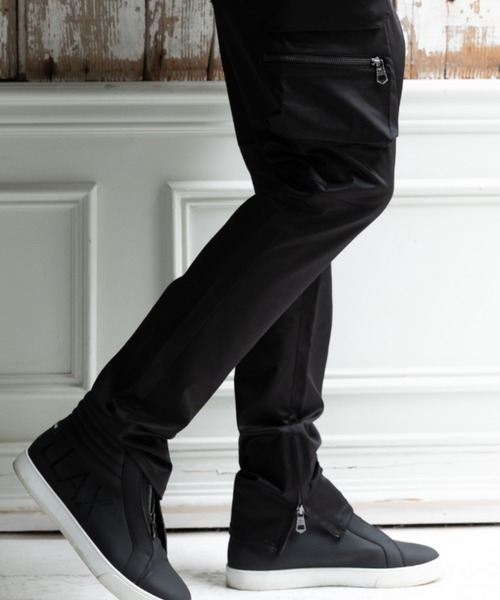 1piu1uguale3 RELAX（ウノピュウノウグァーレトレリラックス）の「【EC限定】1PIU1UGUALE3 RELAX/ウノピゥ ウノ ウグァーレ トレ リラックス/BRIGHT STRETCH DROP CLOTCH PANTS（カーゴパンツ・メンズ・ブラック/カーキ・SMALL/XX-LARGE/X-LARGE/LARGE/MEDIUM）」の13枚目の写真