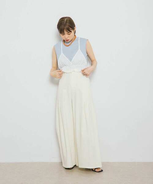 セール】ビスチェドッキングトップス（Tシャツ/カットソー