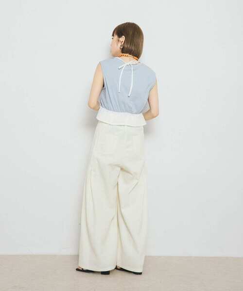 セール】ビスチェドッキングトップス（Tシャツ/カットソー