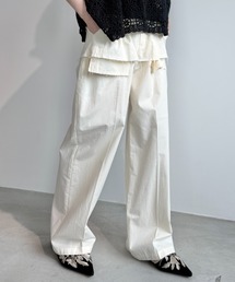 Libra Cue（リブラ キュー）の「デザインポケットレイヤードパンツ（その他パンツ）」