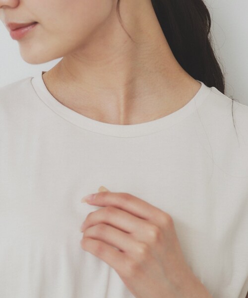 index（インデックス）の「ドッキングフレアワンピース【洗濯機洗い可】（ワンピース・レディース・ブラック系4/ダークブラウン系4/ベージュ系その他7・40/38/42/36）」の20枚目の写真