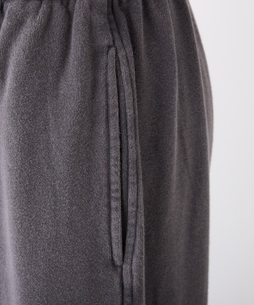 one after another NICE CLAUP（ワンアフターアナザーナイスクラップ）の「セットアップで着れる/スウェットカーブパンツ（スウェットパンツ・レディース・ピンク/杢グレー/チャコールグレー・FREE）」の4枚目の写真